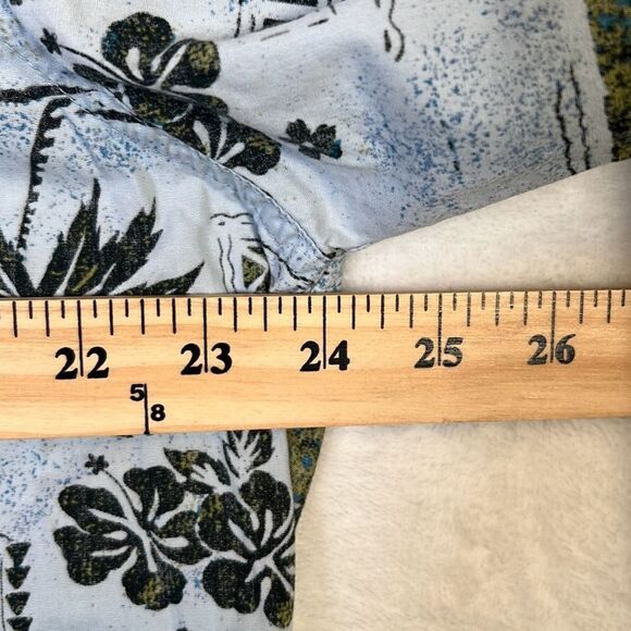 Vintage Hawaiian Go Barefoot short sleeve Button up Shirt USA Made -‎ Mens Large - Picture 2 of 6